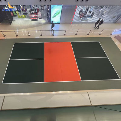 Antiderrapante UVA protegida Pickleball Court Mat com revestimento acrílico e areia de cristal