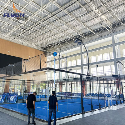 Bom preço Área de tênis de padel de superfície sintética ecológica em linha