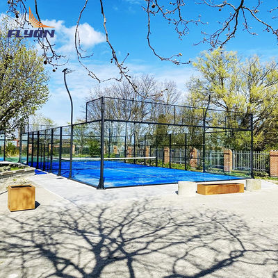 Bom preço Green Padel Court Fácil instalação para desempenho em linha