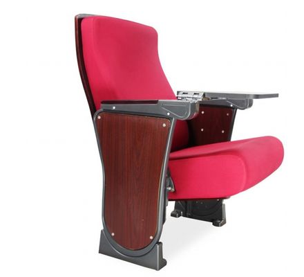 Bom preço Cadeiras de teatro de nível comercial com capacidade para 226 kg e classificação de fogo BS5852 CAL 117 para auditórios em linha