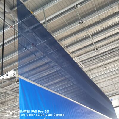 Cortina Divisória de Partição Cortina de Cortina à Prova de Fogo do Sistema de Controle Elétrico, Ecológica