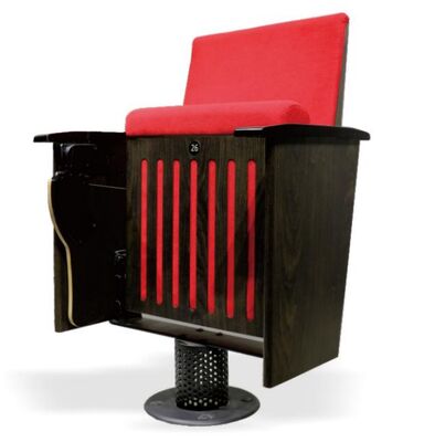 Bom preço Assentos de teatro modernos comerciais duráveis com classificação de fogo EN1021 e certificação EN13501 para cinemas e teatros em linha