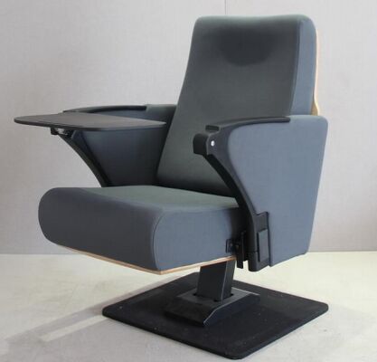 Bom preço Assentos de teatro modernos em couro com apoio de braço ajustável e tecido para auditórios e cinemas - Capacidade de carga de 180kg em linha