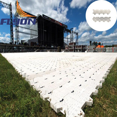 Bom preço Tapete de Proteção de Gramado de Serviço Pesado com Capacidade de Carga de 5 Toneladas/m² e Design Interligado para Eventos ao Ar Livre em linha