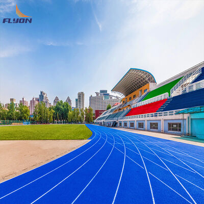 Bom preço Eco-Friendly Shock Absorção Anti-Slip Sandwich System Tartan Track para Corrida Atlética em linha