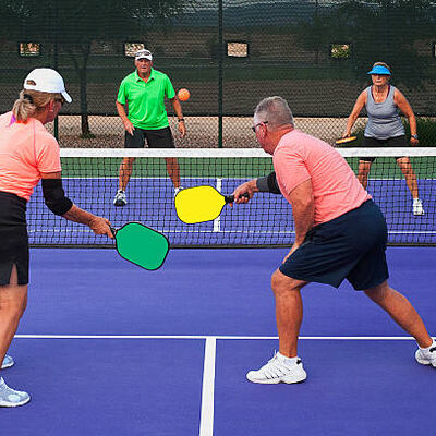 Bom preço Tapete e rolo duráveis ​​antiderrapantes portáteis para quadra de pickleball para jogo profissional em linha