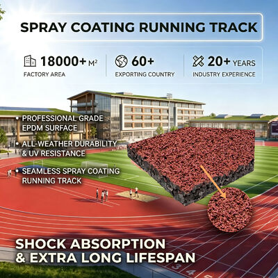 Bom preço Pista de Corrida em PU Spray Respirável Resistente a UV com Durabilidade de 10+ Anos para Superfícies Atléticas e Sintéticas em linha
