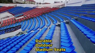 Assentos de estádio de plástico durável Chang-L construídos para durar